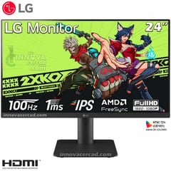 LG - MONITOR 24MS500-B 24″ IPS FHD 1920 x 1080 100Hz 1ms AMD FreeSync