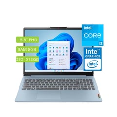 Laptop IPS3 15IAN8 156 Intel Core i3 512GB SSD 8GB Azul