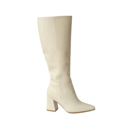 SAPATU - Botas de Vestir Mujer Abigail Blanco Hueso