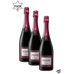 RICCADONNA - Pack 3 unidades Espumante Ruby 750ml