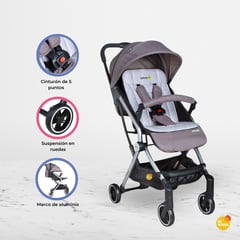 SAFETY 1ST - Coche de Paseo Compacto para Bebé «SPARK» Black Gold