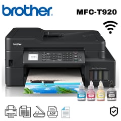 BROTHER - Impresora Multifuncional MFC-T920W Wifi Adf Duplex