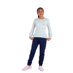 KIDS MASHMELO - Pantalon Buzo Con Bolsillo Y Pasador Para Niña