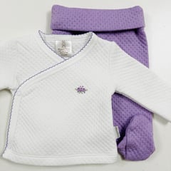 WAWA PIMA - SET DE 2 PIEZAS LILA ROSE CHAQUETA Y PANTALON