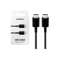 Cable tipo c a c original fast charger negro