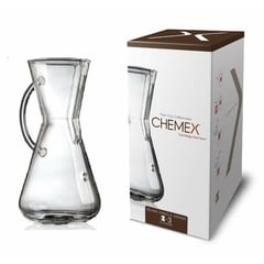 CHEMEX - Cafetera de 3 tazas con asa