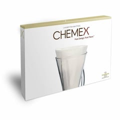 CHEMEX - Pack de 100 filtros de papel media luna