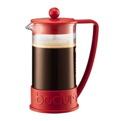 BODUM - Prensa Francesa Brazil Rojo de 8 tazas