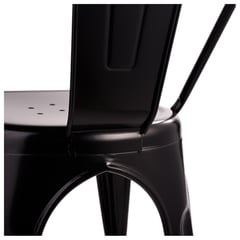 NOVAHUS - Silla de Comedor Tolix Negro