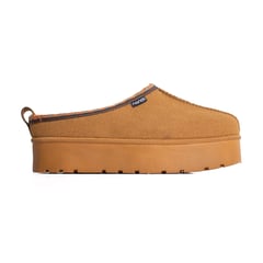 NONOS - Zapatos Zueco Casual Mujer SC5 Camel