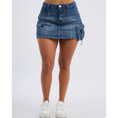 ZUARI JEANS - FALDA SHORT SALMA