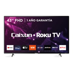 CAIXUN - SMART TV 43” FHD ROKU-TV