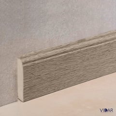 VIDAR - ZOCALO HDF GRAY NATURAL VENTA POR UNIDAD