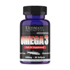 ULTIMATE NUTRITION - Fish Oil 90 Cápsulas Omega-3 Dha Epa- Tienda Física