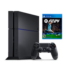 SONY - Consola PS4 + FC24 - Reacondicionada