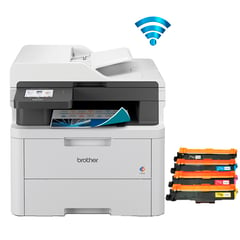 BROTHER - Impresora Laser DCP-L3560CDW Multifuncional WIFI -Color