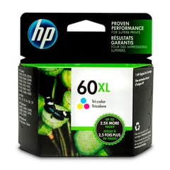 Tinta 60xl Cc644wl Tricolor Original