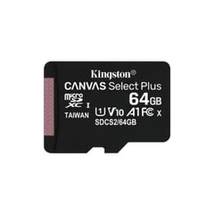 KINGSTON - MicroSD XC Canvas Select Plus 64GB - Class 10