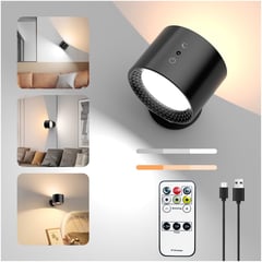 IMPORTADO - Lámpara Led Dual de Pared Brillo Regulable Multiuso Táctil y Control