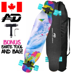 AD - Skate Longboard 42'' Dancing Cruising Downhill - Sea