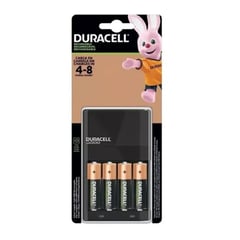 DURACELL - Cargador Pilas Recargables + Pilas AA 2500mah Original