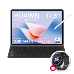 HUAWEI - MatePad 115S PaperMatte 8+256GB Gris + Teclado+Lapiz+Regalo