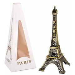 GENERICO - Torre Eiffel Metal De 39 Cm Decoracion Paris Adorno Francia