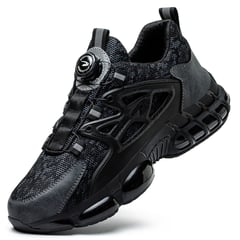 DANWEILE - Zapatos De Seguridad Tenis Industrial Anti-pinchazo - Negro