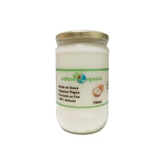 NATURE ORGANIC - Aceite de Coco Virgen Frasco 720 ML