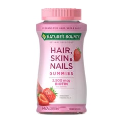 Hair skin and nails gomitas cabello piel y uñas NATURE BOUNTY