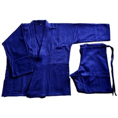 PREMIUM GIFT - Judo Gi Niños Conjunto Completo Lona - Azul