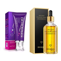 BIOAQUA - PACK CREMA DESPIGMENTANTE ZONAS Y SERUM DE ORO