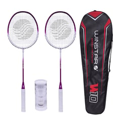 WINSTAR - RAQUETAS BÁDMINTON DE ALUMINIO W10 ROSADO