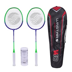 WINSTAR - RAQUETAS BÁDMINTON DE ALUMINIO W10 VERDE