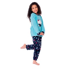 GENERICO - Pijama para niñas micropolar