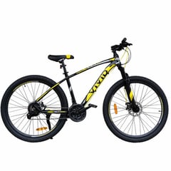 VIVID - BICICLETA FURY ARO 275″ NEGRO AMARILLO