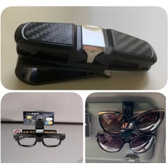 GENERICO - Clip Doble Soporte Sujetador para Lentes Gafas Autos