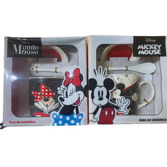 DISNEY CLASICOS - PACK 2 TAZAS DE MICKEY Y MINNIE MOUSE