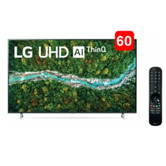 LG - Televisor 60 4k Ultra HD Thinq AI 60UP77