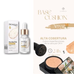 GENERICO - Base Cushion de Arroz Tono 110 + Serum de Arroz