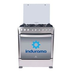 INDURAMA - Cocina a Gas 6 Hornillas PARMA ZAFIRO Croma