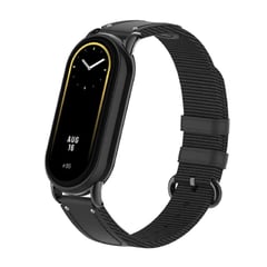 GENERICO - Correa de nylon trenzado para MI BAND 8 Negro