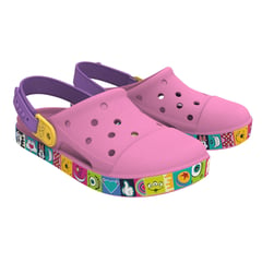 PIXAR - Sandalias Zuecos Disney Rosado Tipo Crocs