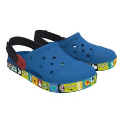 PIXAR - Sandalias Zuecos Disney Celeste Tipo Crocs