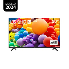 LG - Televisor 50 Pulg. LED Smart TV UHD 4K con ThinQ AI 50UT7300PSA