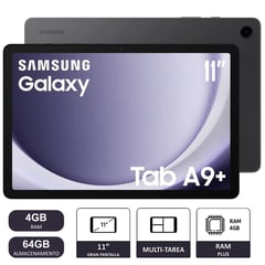 SAMSUNG - Tablet Galaxy A9+ 11 4GB RAM 64GB Grafito