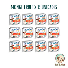 MONGE - FRUIT X 100 GR PAVO Y ARANDANOS / 12 UNIDADES