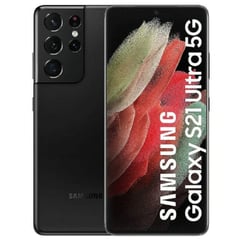 SAMSUNG - Galaxy S21 Ultra 5G Negro 128gb Reacondicionado SM-G998U1