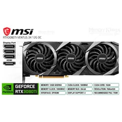 GEFORCE RTX 3080 Ti 12GB 384 bit VENTUS 3X OC