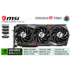 GEFORCE RTX 3080 Ti 12GB 384 bit GAMING X TRIO